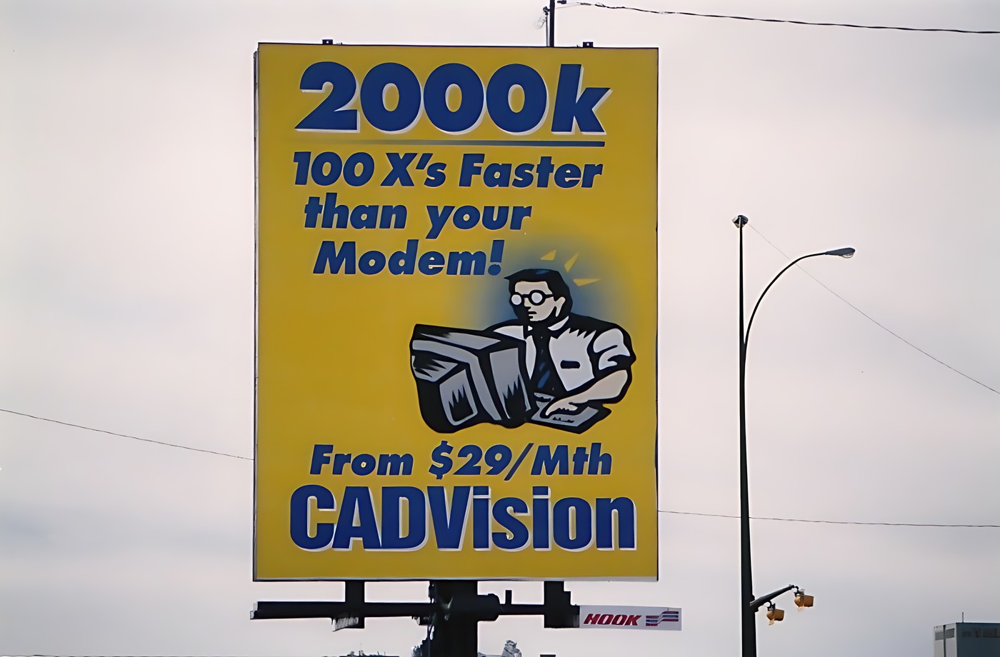 Billboard — 2000k, 100x faster than your modem