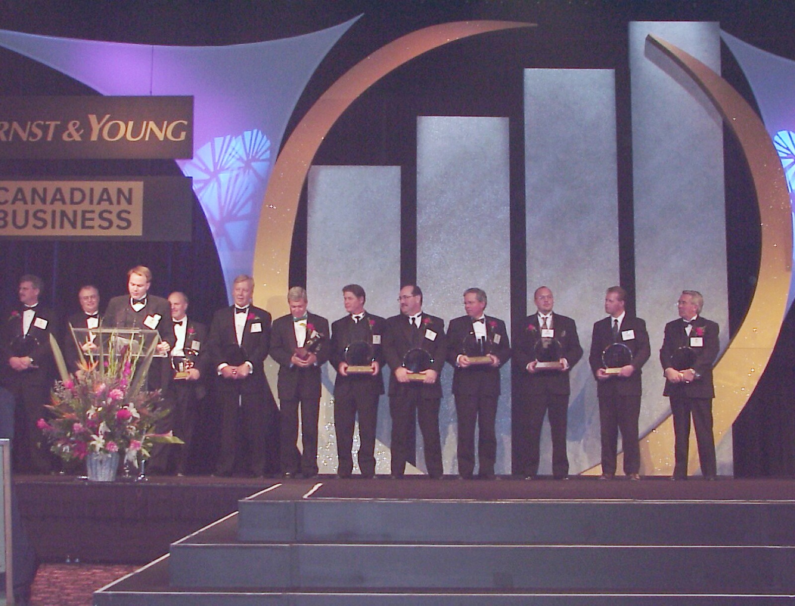 Entrepreneur of the Year — the Ernst & Young / Canadian Business awards ceremony
