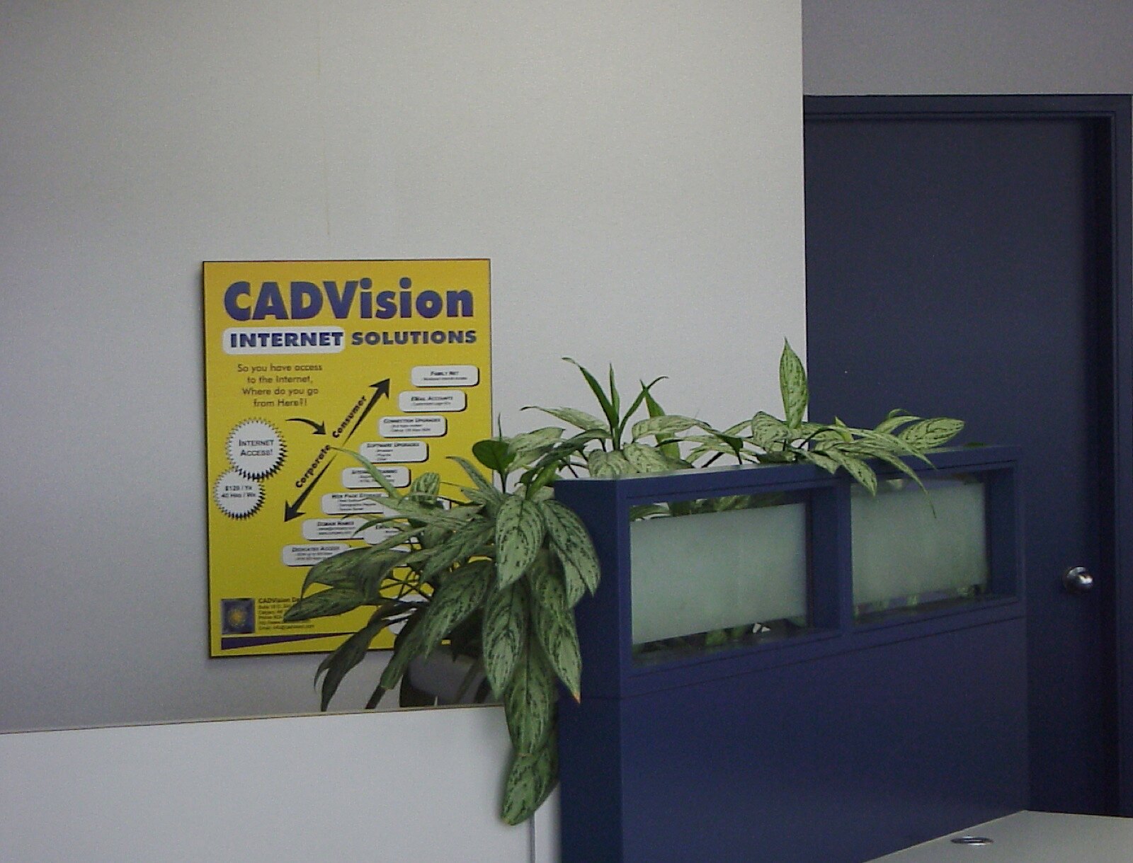 CADVision Internet Solutions — lobby poster