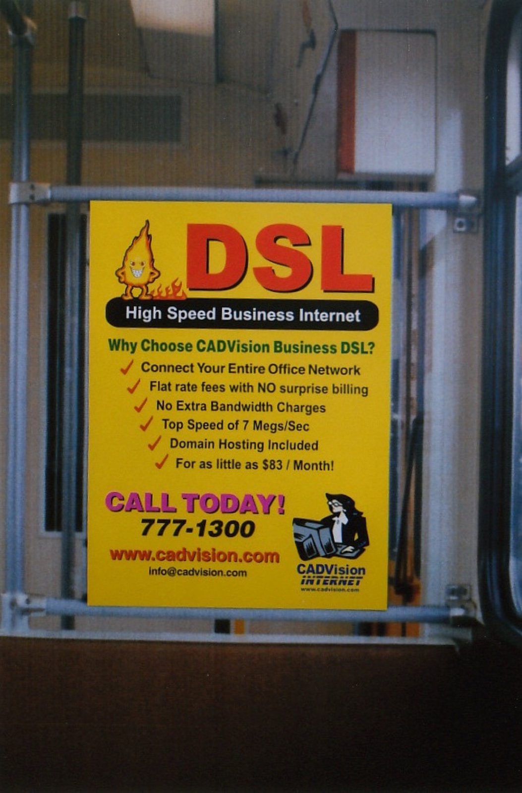 DSL poster — High Speed Business Internet