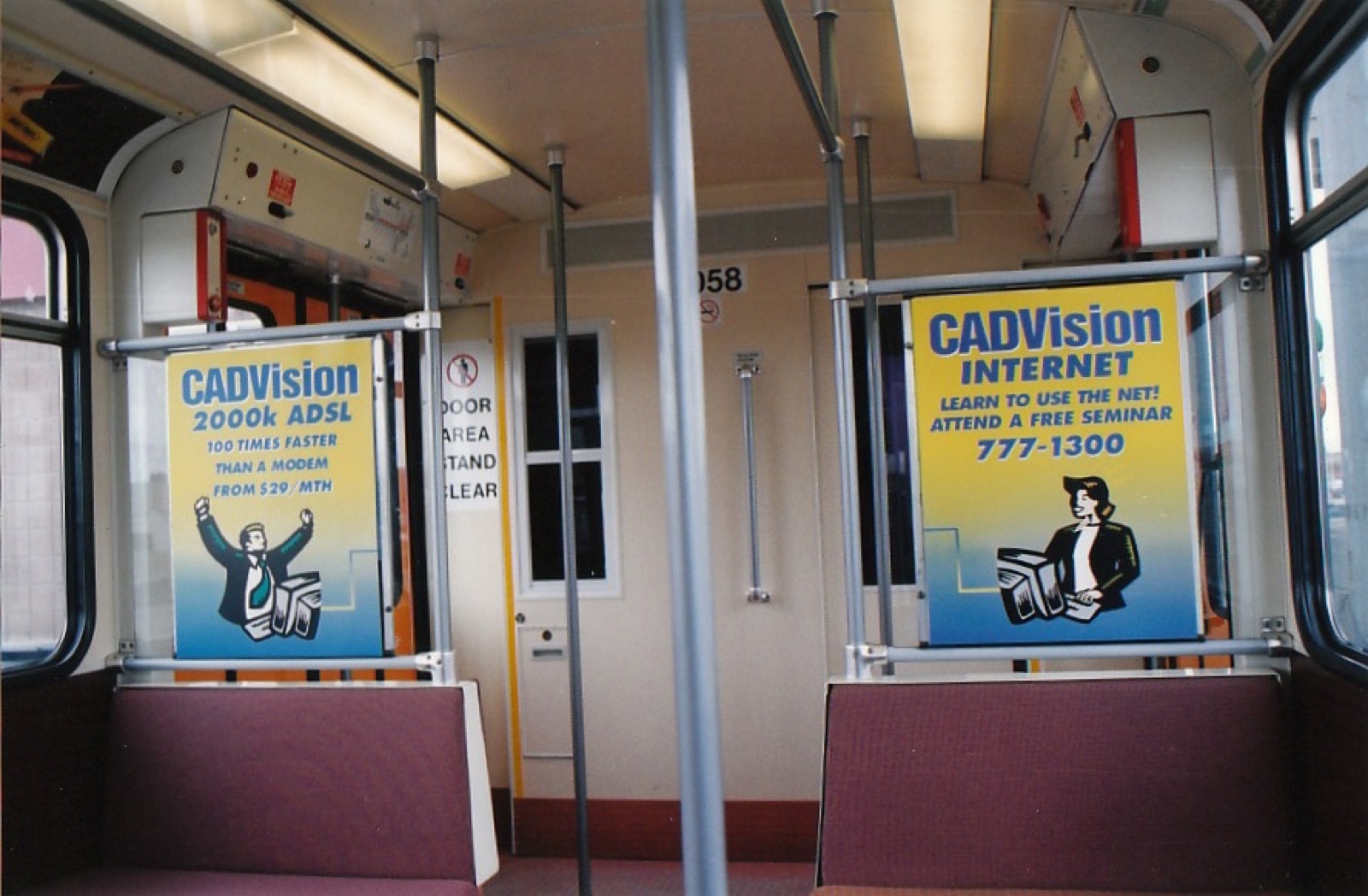 CTrain interior — ADSL & Free Seminar