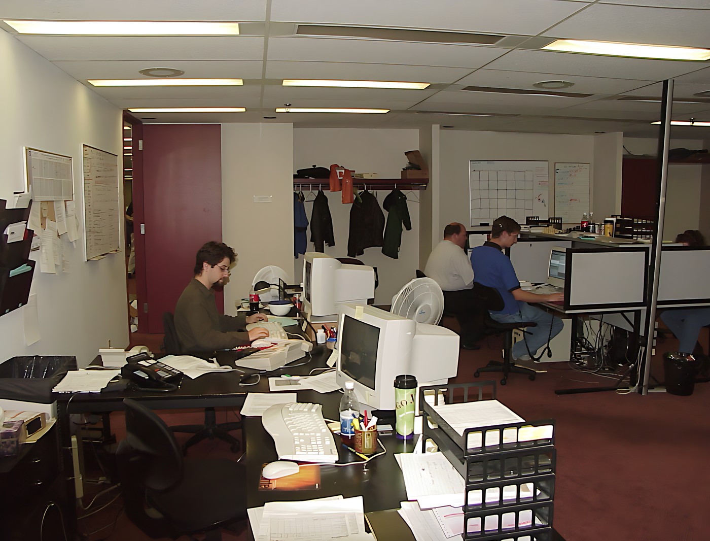 The back office