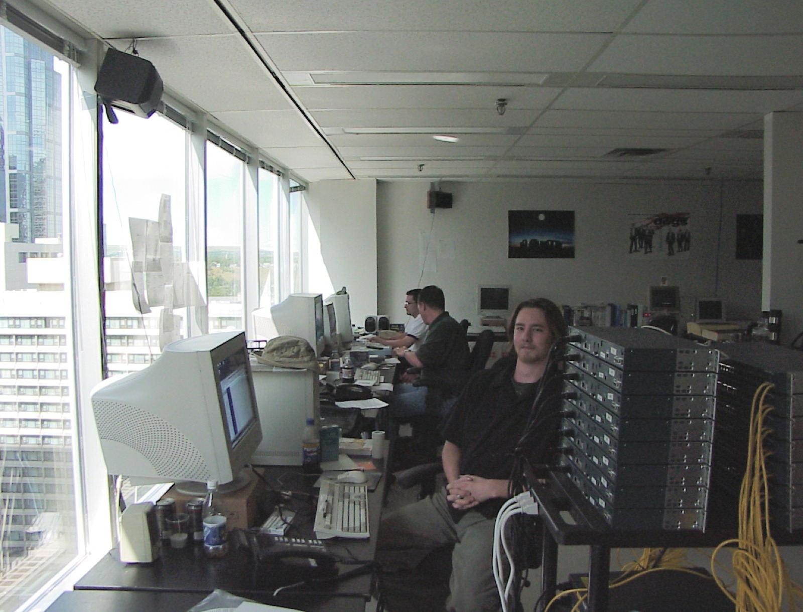 The view from the office